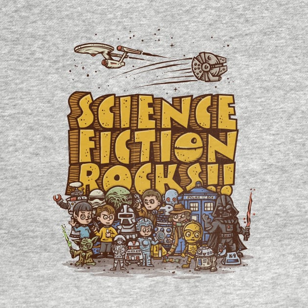 Science Fiction Rocks by kg07_shirts